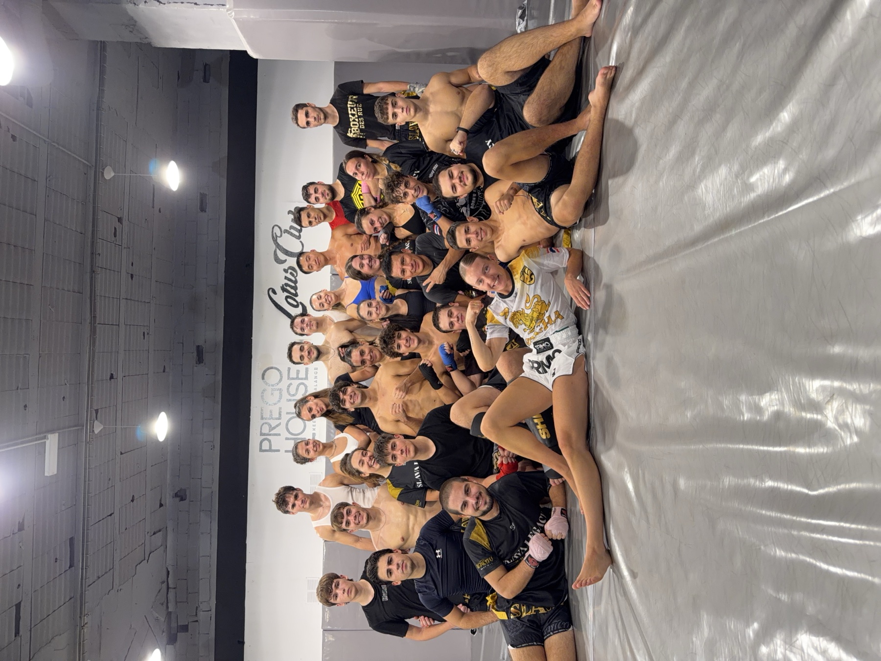 Hugo en pelea de Muay Thai Slava Legacy, Prego House Las Rozas